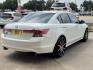 2012 White /Tan Honda Accord EX-L V6 Sedan AT (1HGCP3F8XCA) with an 3.5L V6 SOHC 24V engine, 5-Speed Automatic transmission, located at 16710 Clay Rd., Houston, TX, 77084, (281) 859-7900, 29.834864, -95.656166 - Photo#6