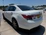 2012 White /Tan Honda Accord EX-L V6 Sedan AT (1HGCP3F8XCA) with an 3.5L V6 SOHC 24V engine, 5-Speed Automatic transmission, located at 16710 Clay Rd., Houston, TX, 77084, (281) 859-7900, 29.834864, -95.656166- Photo#4