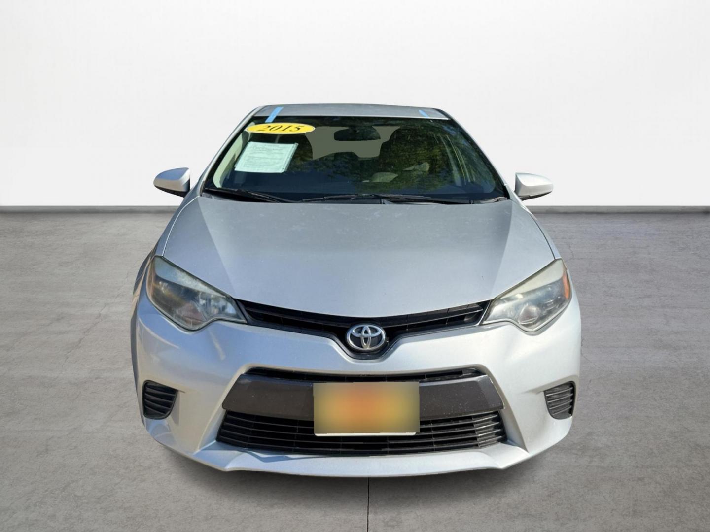 2015 Silver /Gray Toyota Corolla L 4-Speed AT (5YFBURHEXFP) with an 1.8L L4 DOHC 16V engine, 4-Speed Automatic transmission, located at 16710 Clay Rd., Houston, TX, 77084, (281) 859-7900, 29.834864, -95.656166 - Photo#1