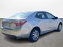 2015 Silver /Gray Toyota Corolla L 4-Speed AT (5YFBURHEXFP) with an 1.8L L4 DOHC 16V engine, 4-Speed Automatic transmission, located at 16710 Clay Rd., Houston, TX, 77084, (281) 859-7900, 29.834864, -95.656166 - Photo#4