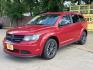 2018 Red Dodge Journey SE (3C4PDCAB5JT) with an 2.4L L4 DOHC 16V engine, 4A transmission, located at 16710 Clay Rd., Houston, TX, 77084, (281) 859-7900, 29.834864, -95.656166 - Photo#0