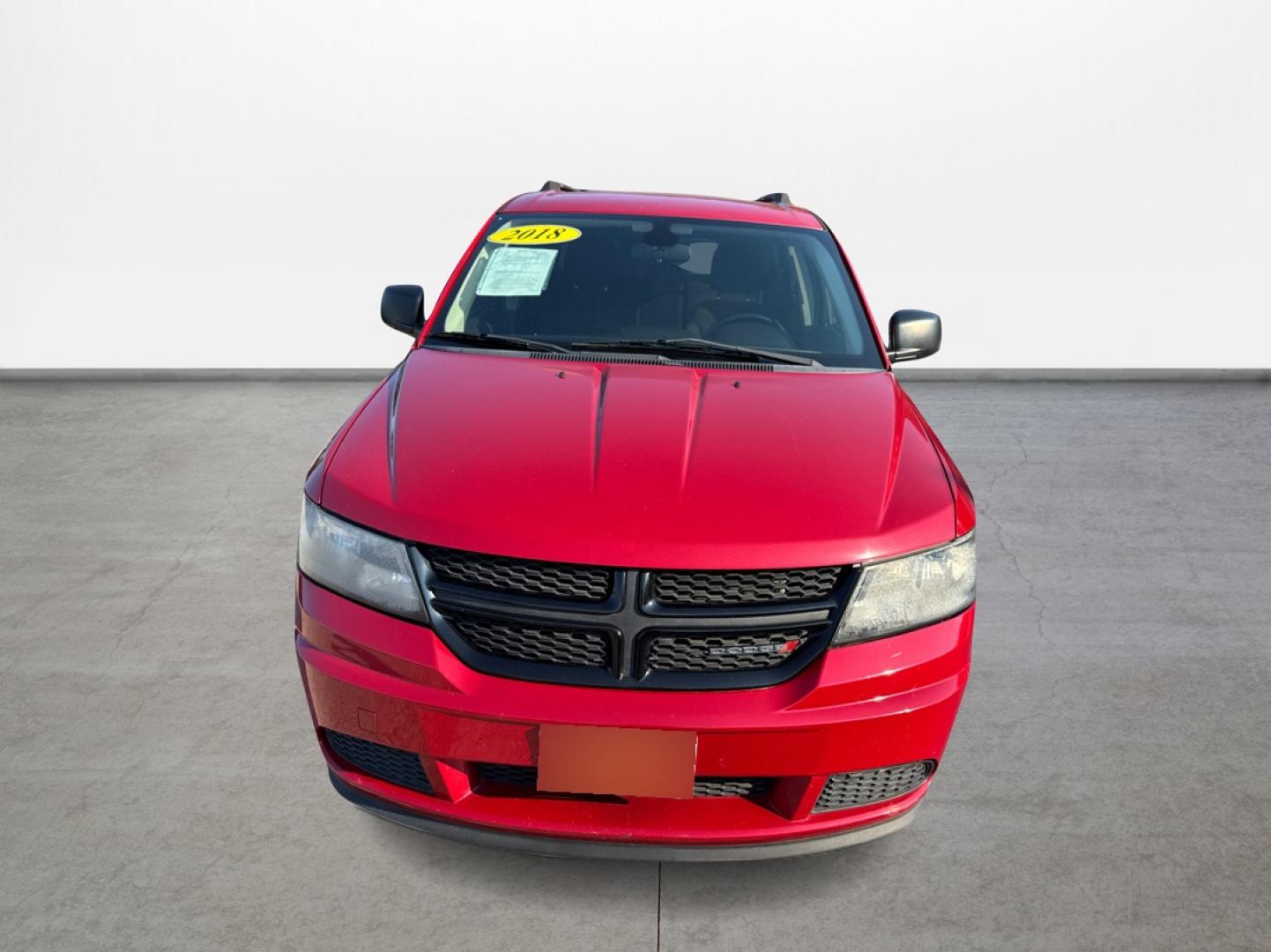 2018 Red Dodge Journey SE (3C4PDCAB5JT) with an 2.4L L4 DOHC 16V engine, 4A transmission, located at 16710 Clay Rd., Houston, TX, 77084, (281) 859-7900, 29.834864, -95.656166 - Photo#1