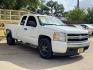 2008 White Chevrolet Silverado 1500 LT1 Ext. Cab Long Box 2WD (2GCEC19J181) with an 5.3L V8 OHV 16V engine, 4-Speed Automatic Overdrive transmission, located at 16710 Clay Rd., Houston, TX, 77084, (281) 859-7900, 29.834864, -95.656166 - Photo#1