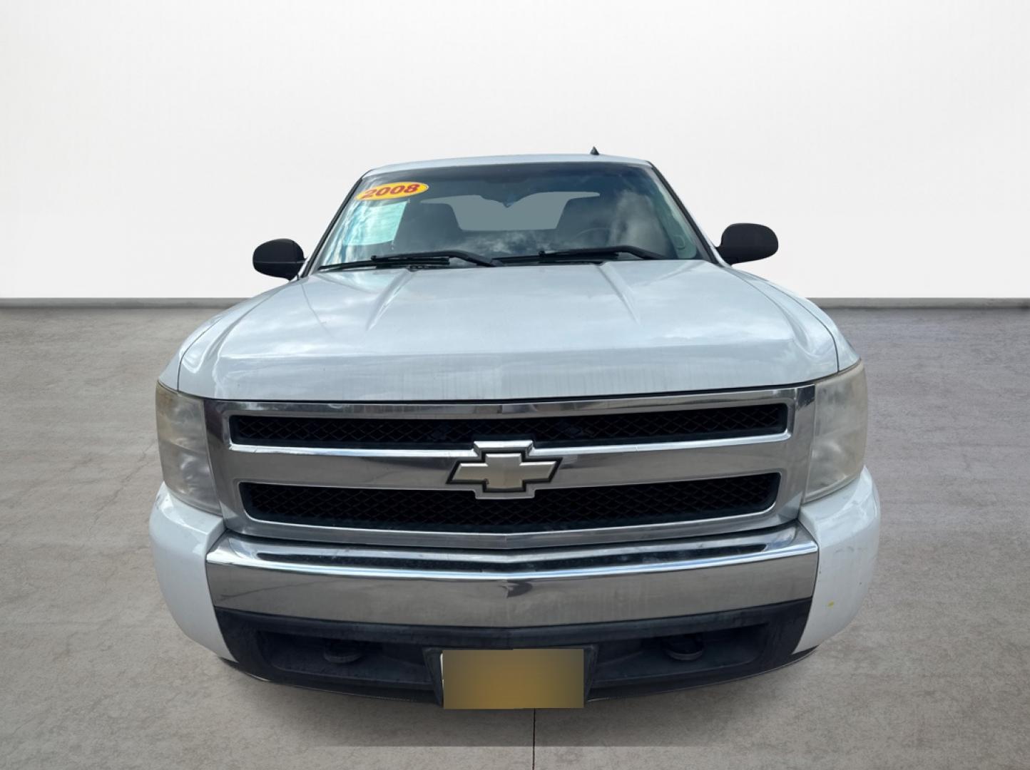 2008 White Chevrolet Silverado 1500 LT1 Ext. Cab Long Box 2WD (2GCEC19J181) with an 5.3L V8 OHV 16V engine, 4-Speed Automatic Overdrive transmission, located at 16710 Clay Rd., Houston, TX, 77084, (281) 859-7900, 29.834864, -95.656166 - Photo#1
