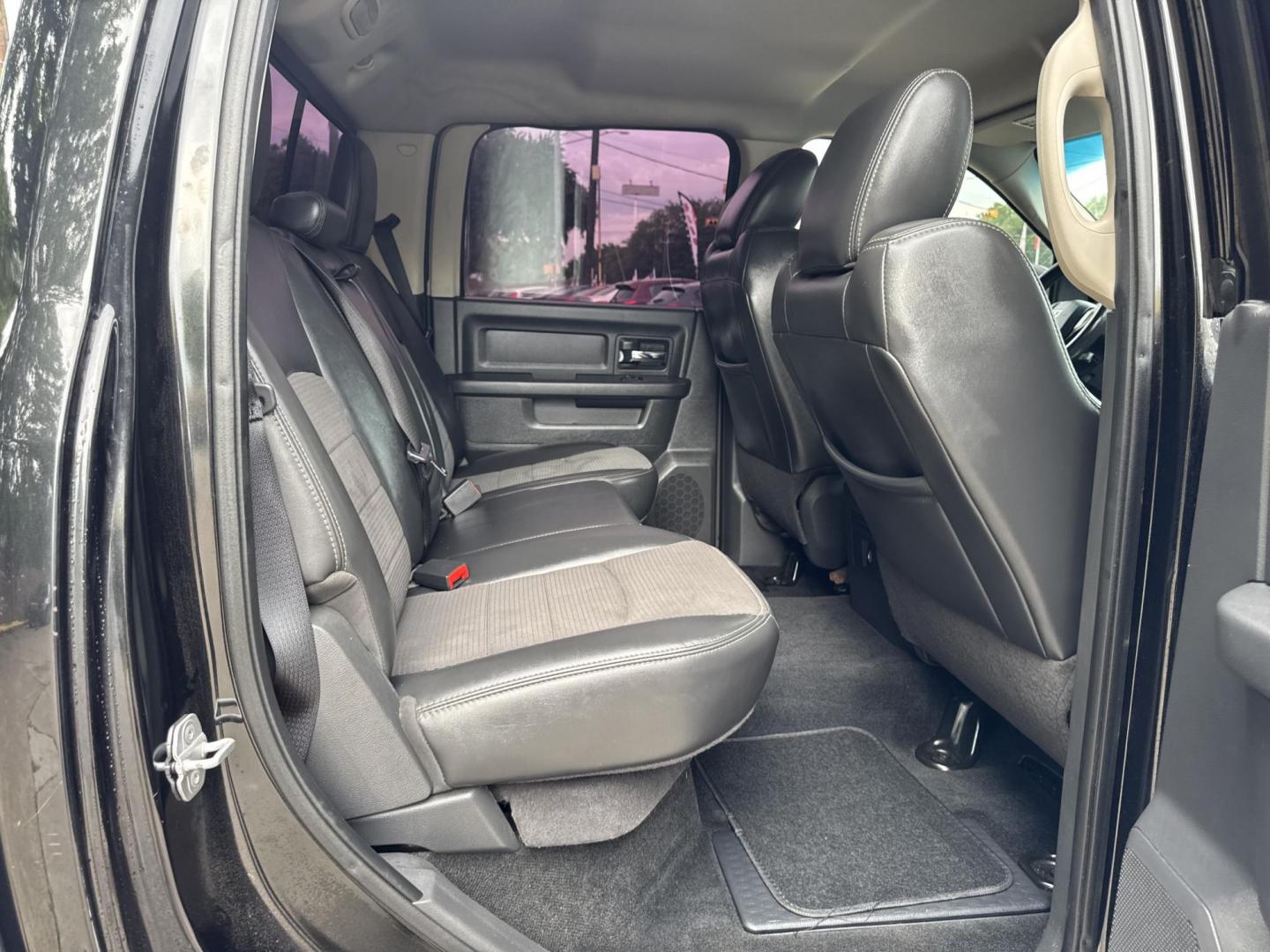 2011 Black Dodge Ram 1500 SLT Crew Cab 2WD (1D7RB1CT8BS) with an 5.7L V8 OHV 16V engine, 5-Speed Automatic transmission, located at 16710 Clay Rd., Houston, TX, 77084, (281) 859-7900, 29.834864, -95.656166 - Photo#12