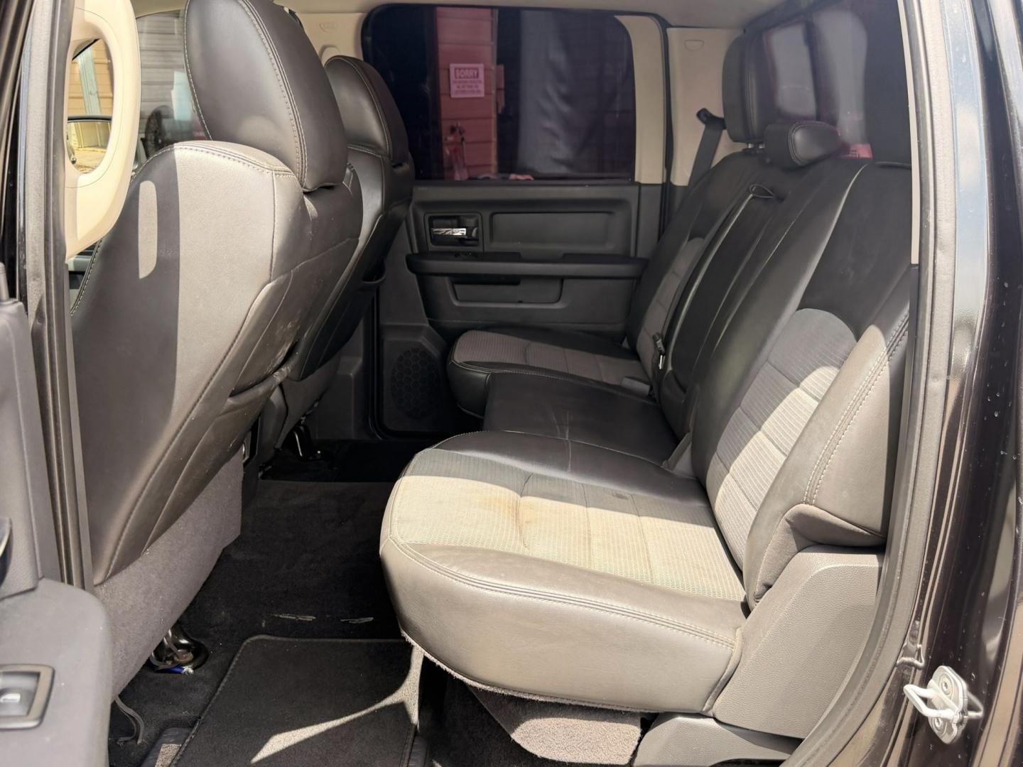2011 Black Dodge Ram 1500 SLT Crew Cab 2WD (1D7RB1CT8BS) with an 5.7L V8 OHV 16V engine, 5-Speed Automatic transmission, located at 16710 Clay Rd., Houston, TX, 77084, (281) 859-7900, 29.834864, -95.656166- Photo#11