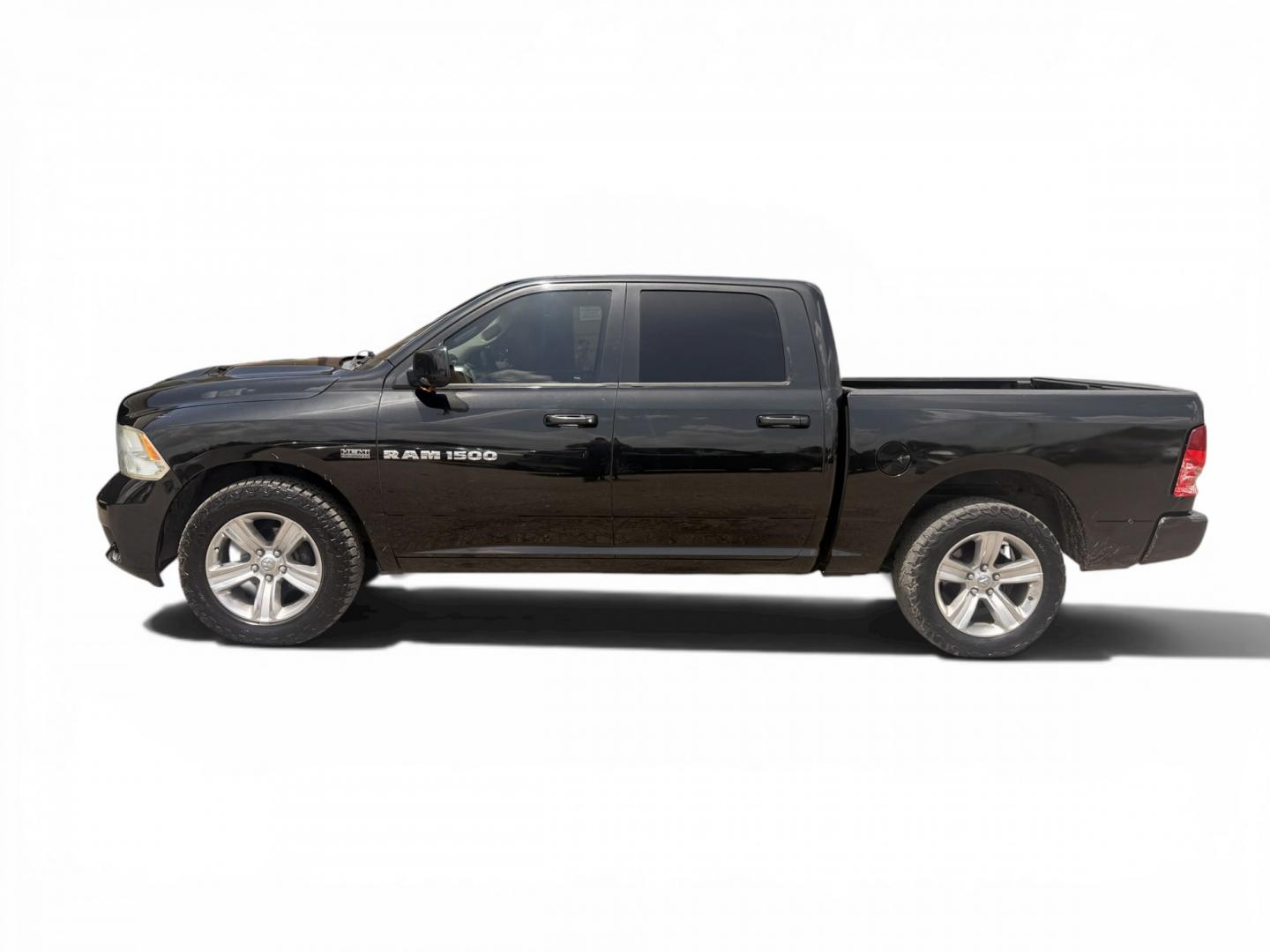 2011 Black Dodge Ram 1500 SLT Crew Cab 2WD (1D7RB1CT8BS) with an 5.7L V8 OHV 16V engine, 5-Speed Automatic transmission, located at 16710 Clay Rd., Houston, TX, 77084, (281) 859-7900, 29.834864, -95.656166- Photo#5