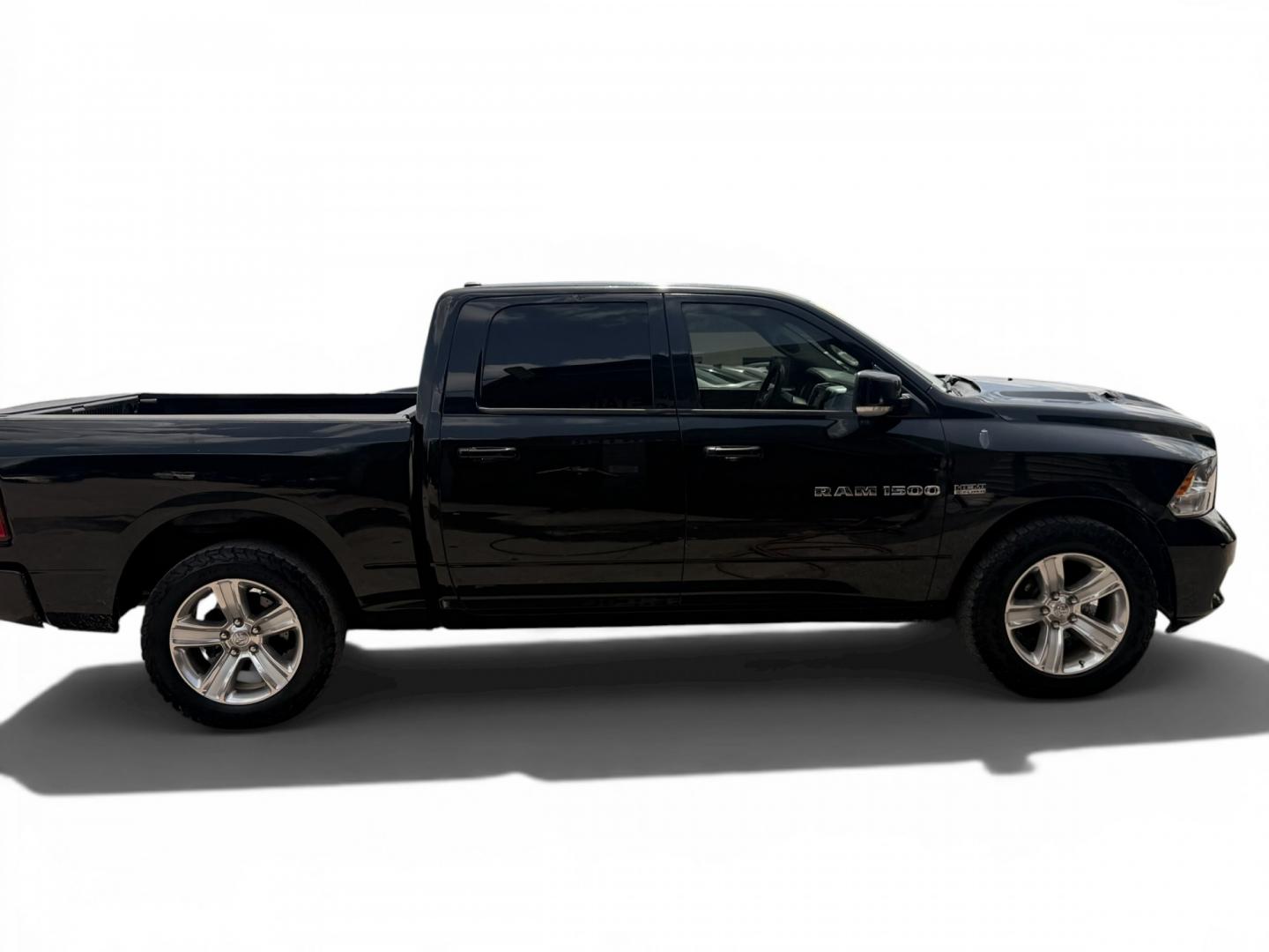2011 Black Dodge Ram 1500 SLT Crew Cab 2WD (1D7RB1CT8BS) with an 5.7L V8 OHV 16V engine, 5-Speed Automatic transmission, located at 16710 Clay Rd., Houston, TX, 77084, (281) 859-7900, 29.834864, -95.656166- Photo#7