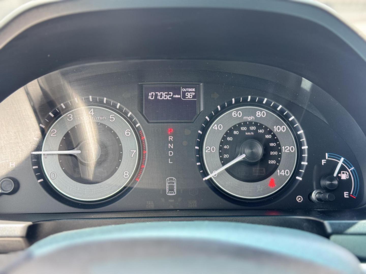 2011 Gray Honda Odyssey EX-L (5FNRL5H62BB) with an 3.5L V6 SOHC 24V engine, 5-Speed Automatic transmission, located at 16710 Clay Rd., Houston, TX, 77084, (281) 859-7900, 29.834864, -95.656166 - Photo#8