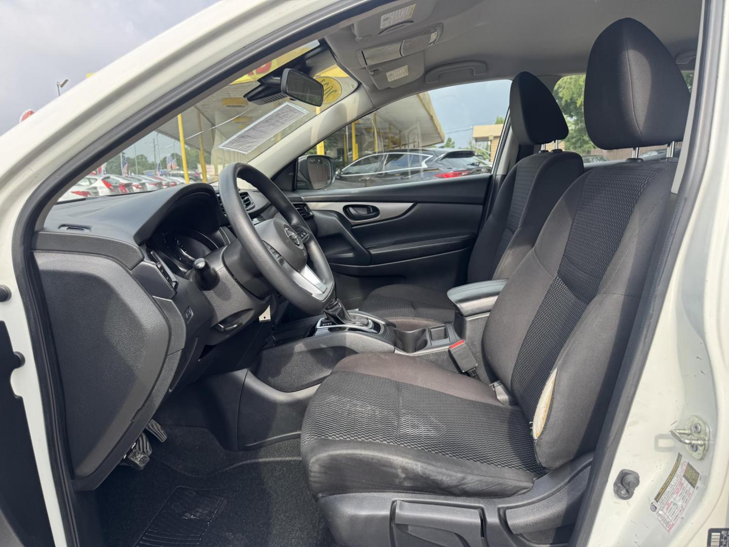 2021 White /GRAY Nissan Rogue Sport S (JN1BJ1AV6MW) with an 2.0L L4 DOHC 16V engine, CVT transmission, located at 16710 Clay Rd., Houston, TX, 77084, (281) 859-7900, 29.834864, -95.656166 - Photo#12