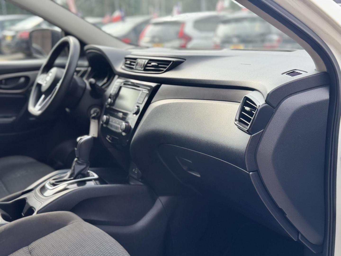 2021 White /GRAY Nissan Rogue Sport S (JN1BJ1AV6MW) with an 2.0L L4 DOHC 16V engine, CVT transmission, located at 16710 Clay Rd., Houston, TX, 77084, (281) 859-7900, 29.834864, -95.656166 - Photo#17