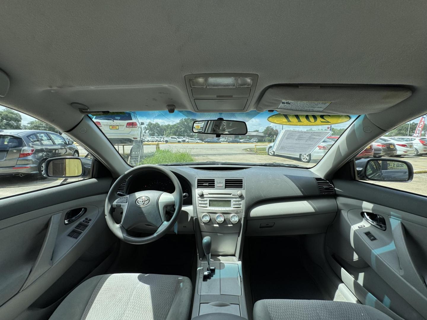 2011 Gray /silver Toyota Camry Base 6-Spd AT (4T4BF3EK8BR) with an 2.5L L4 DOHC 16V engine, 6-Speed Automatic transmission, located at 16710 Clay Rd., Houston, TX, 77084, (281) 859-7900, 29.834864, -95.656166 - Photo#9
