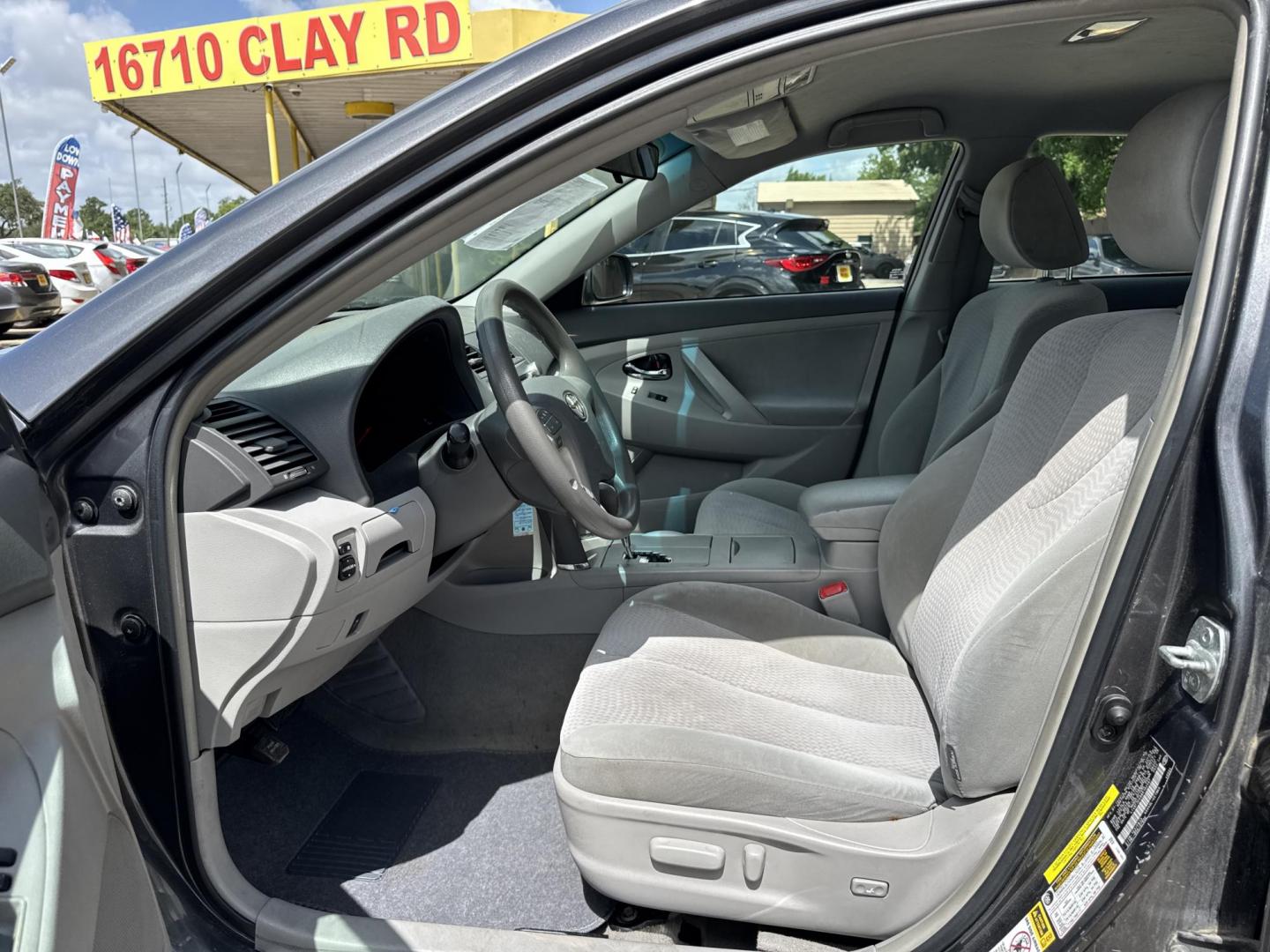 2011 Gray /silver Toyota Camry Base 6-Spd AT (4T4BF3EK8BR) with an 2.5L L4 DOHC 16V engine, 6-Speed Automatic transmission, located at 16710 Clay Rd., Houston, TX, 77084, (281) 859-7900, 29.834864, -95.656166 - Photo#12