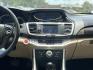2014 Gray /tan Honda Accord EX-L Sedan CVT (1HGCR2F82EA) with an 2.4L L4 DOHC 16V engine, Continuously Variable Transmission transmission, located at 16710 Clay Rd., Houston, TX, 77084, (281) 859-7900, 29.834864, -95.656166 - Photo#16