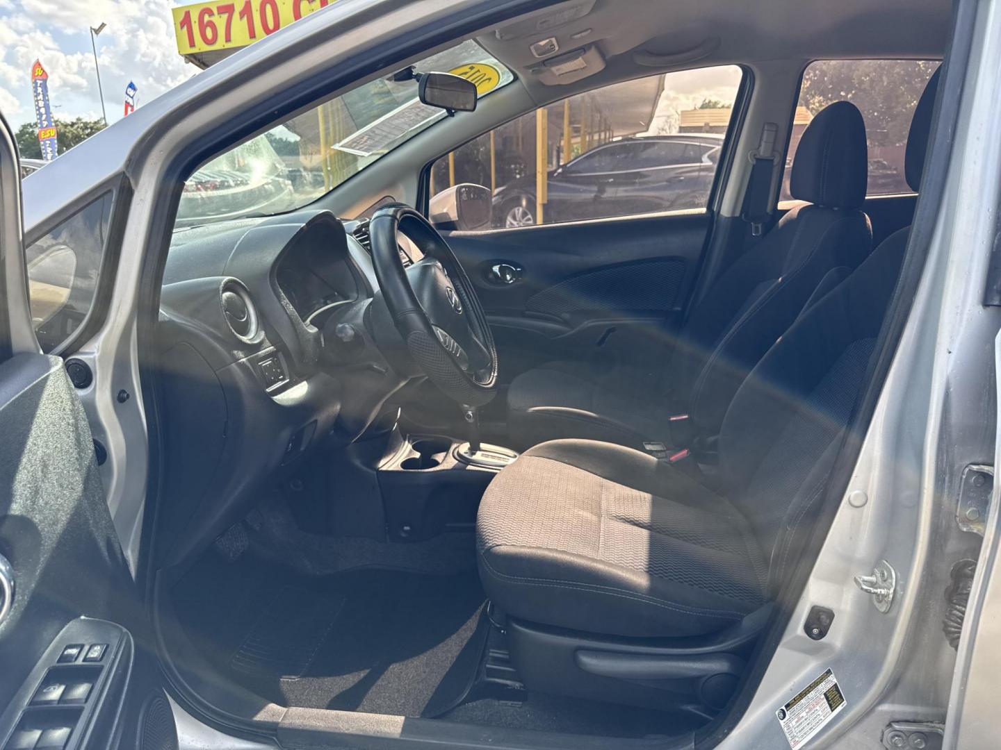 2015 Silver /GRAY Nissan Versa Note S 5MT (3N1CE2CP2FL) with an 1.6L L4 DOHC 16V engine, 5-Speed Manual transmission, located at 16710 Clay Rd., Houston, TX, 77084, (281) 859-7900, 29.834864, -95.656166 - Photo#7