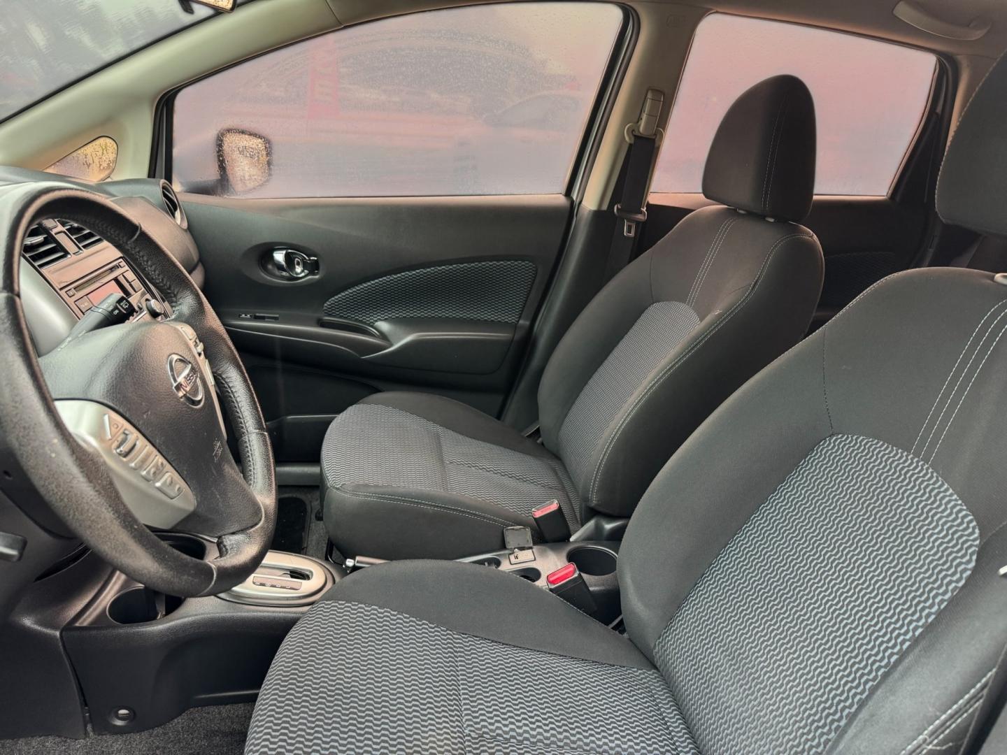2015 Silver /GRAY Nissan Versa Note S 5MT (3N1CE2CP2FL) with an 1.6L L4 DOHC 16V engine, 5-Speed Manual transmission, located at 16710 Clay Rd., Houston, TX, 77084, (281) 859-7900, 29.834864, -95.656166- Photo#9