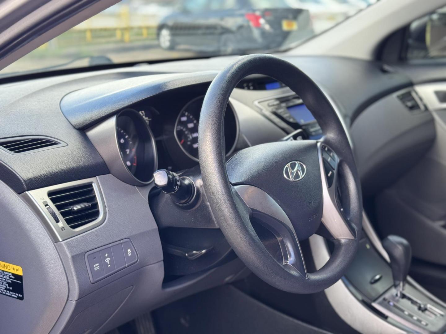 2013 Gray Hyundai Elantra Limited (5NPDH4AE9DH) with an 1.8L L4 DOHC 16V engine, 6-Speed Automatic transmission, located at 16710 Clay Rd., Houston, TX, 77084, (281) 859-7900, 29.834864, -95.656166 - Photo#11