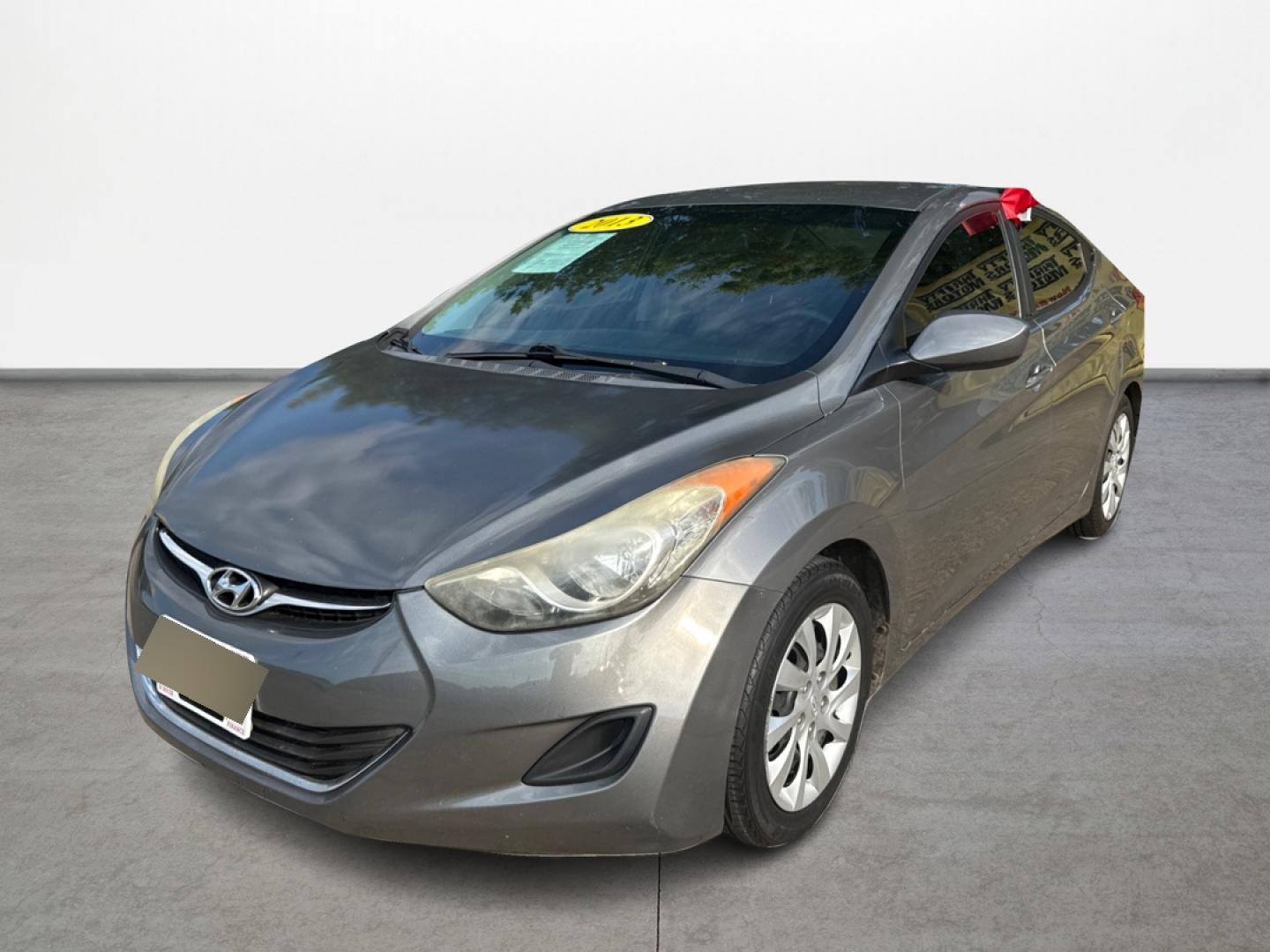 2013 Gray Hyundai Elantra Limited (5NPDH4AE9DH) with an 1.8L L4 DOHC 16V engine, 6-Speed Automatic transmission, located at 16710 Clay Rd., Houston, TX, 77084, (281) 859-7900, 29.834864, -95.656166 - Photo#0