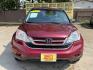 2011 Red /GRAY Honda CR-V EX 2WD 5-Speed AT (3CZRE3H52BG) with an 2.4L L4 DOHC 16V engine, 5-Speed Automatic transmission, located at 16710 Clay Rd., Houston, TX, 77084, (281) 859-7900, 29.834864, -95.656166 - Photo#0