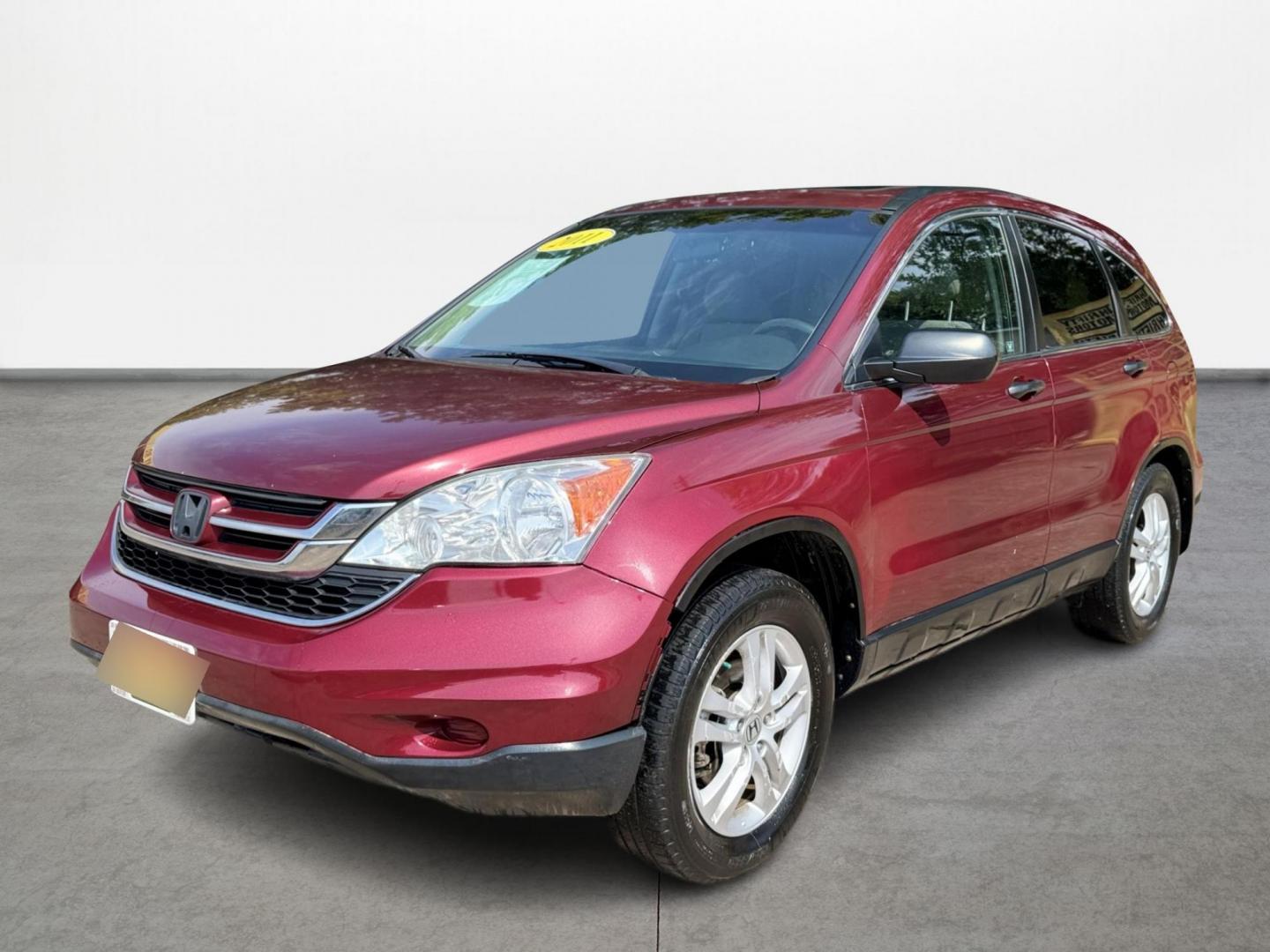 2011 Red /GRAY Honda CR-V EX 2WD 5-Speed AT (3CZRE3H52BG) with an 2.4L L4 DOHC 16V engine, 5-Speed Automatic transmission, located at 16710 Clay Rd., Houston, TX, 77084, (281) 859-7900, 29.834864, -95.656166 - Photo#0