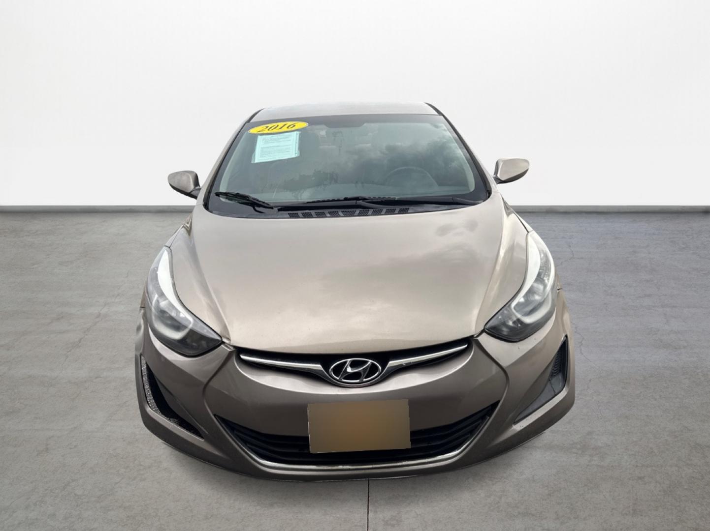 2016 Hyundai Elantra Limited (5NPDH4AE6GH) with an 1.8L L4 DOHC 16V engine, 6-Speed Automatic transmission, located at 16710 Clay Rd., Houston, TX, 77084, (281) 859-7900, 29.834864, -95.656166 - Photo#1