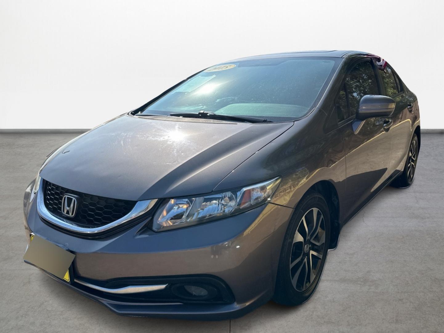 2015 Honda Civic EX Sedan CVT (19XFB2F81FE) with an 1.8L L4 SOHC 16V engine, Continuously Variable Transmission transmission, located at 16710 Clay Rd., Houston, TX, 77084, (281) 859-7900, 29.834864, -95.656166 - Photo#0