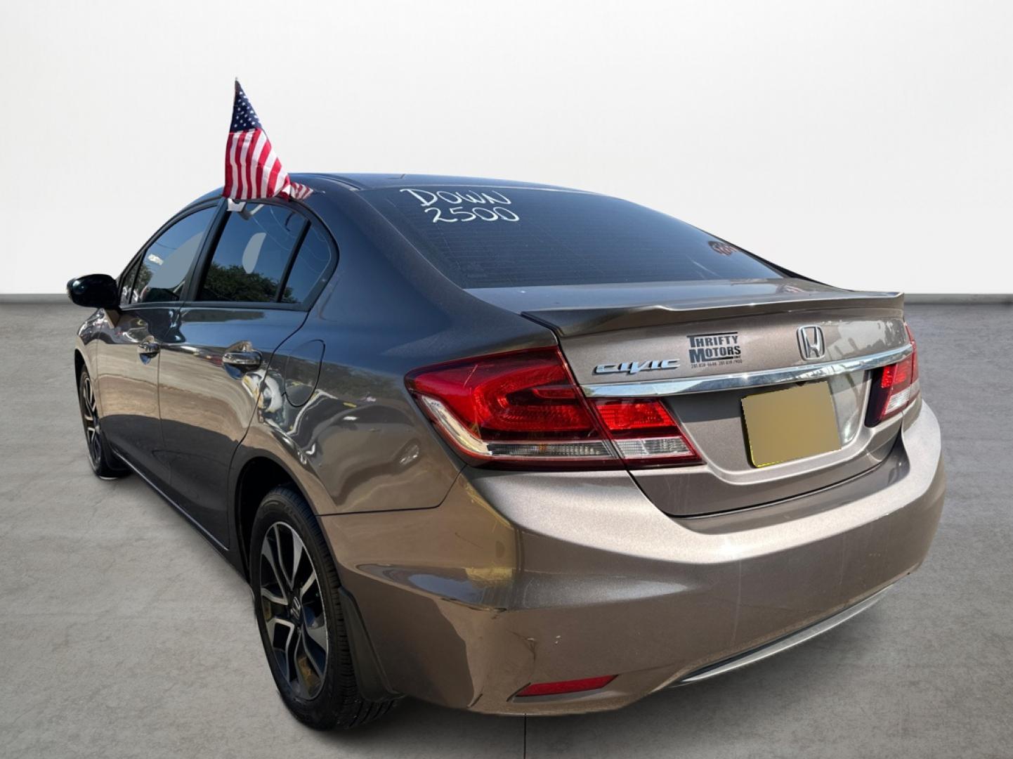 2015 Honda Civic EX Sedan CVT (19XFB2F81FE) with an 1.8L L4 SOHC 16V engine, Continuously Variable Transmission transmission, located at 16710 Clay Rd., Houston, TX, 77084, (281) 859-7900, 29.834864, -95.656166 - Photo#6