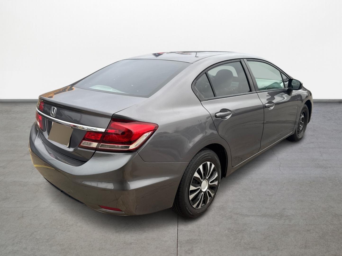 2014 Honda Civic LX Sedan CVT (19XFB2F54EE) with an 1.8L L4 SOHC 16V engine, Continuously Variable Transmission transmission, located at 16710 Clay Rd., Houston, TX, 77084, (281) 859-7900, 29.834864, -95.656166 - Photo#4