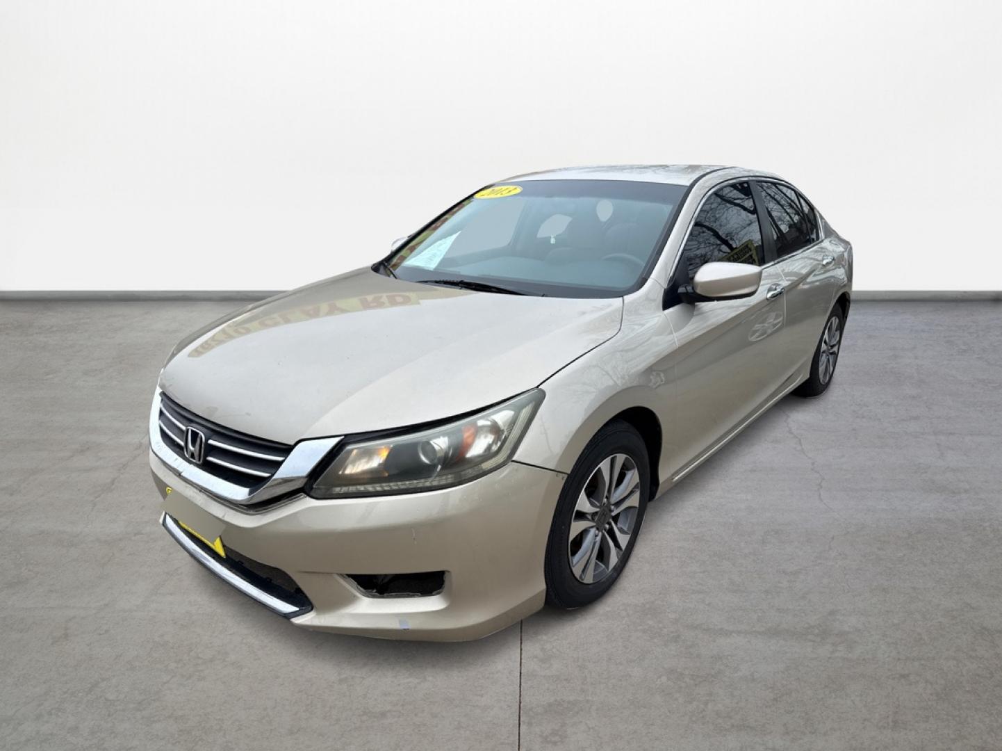 2013 Honda Accord LX Sedan CVT (1HGCR2F30DA) with an 2.4L L4 DOHC 16V engine, Continuously Variable Transmission transmission, located at 16710 Clay Rd., Houston, TX, 77084, (281) 859-7900, 29.834864, -95.656166 - Photo#0
