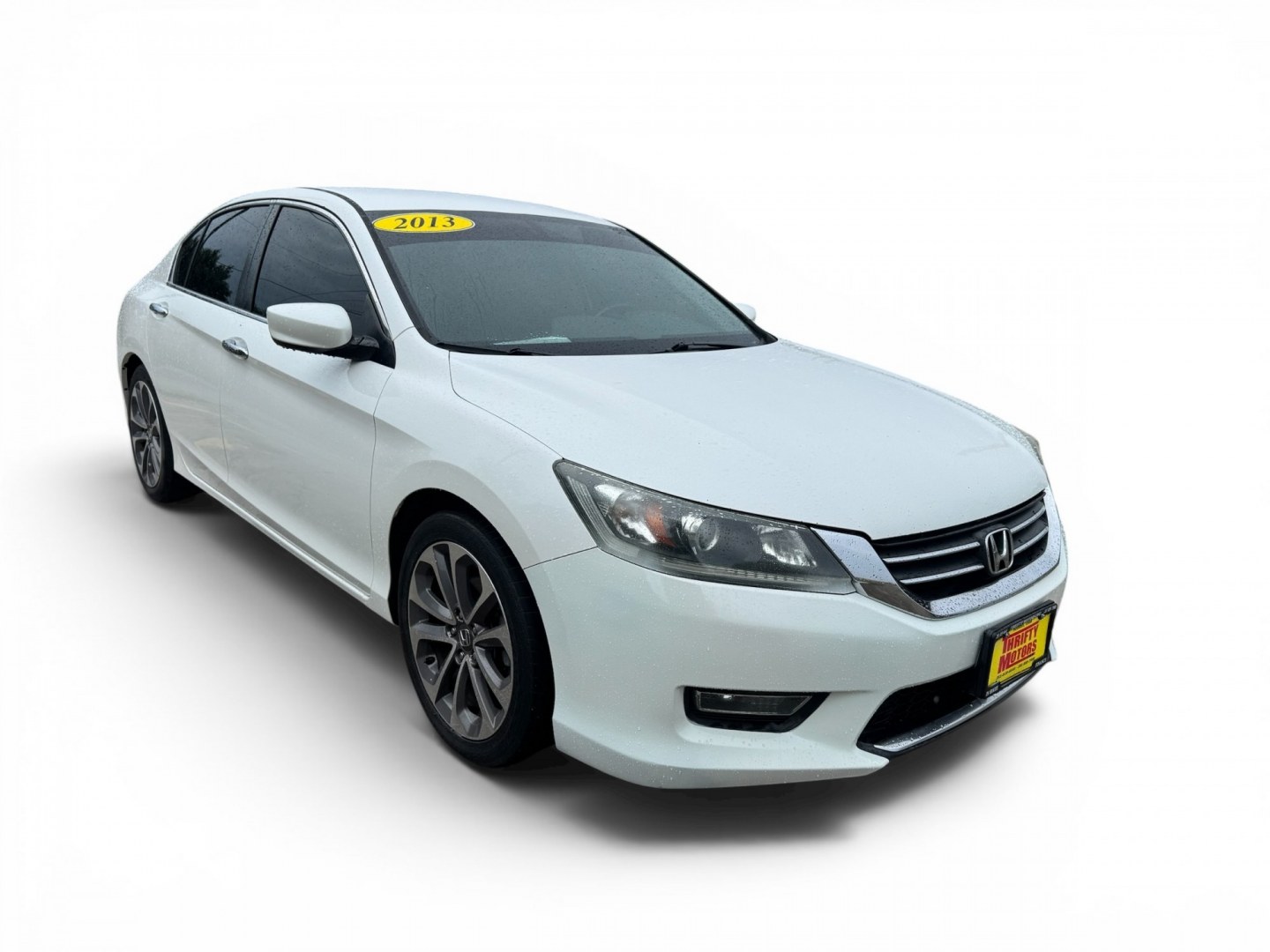 2013 Honda Accord Sport Sedan CVT (1HGCR2F59DA) with an 2.4L L4 DOHC 16V engine, Continuously Variable Transmission transmission, located at 16710 Clay Rd., Houston, TX, 77084, (281) 859-7900, 29.834864, -95.656166- Photo#0
