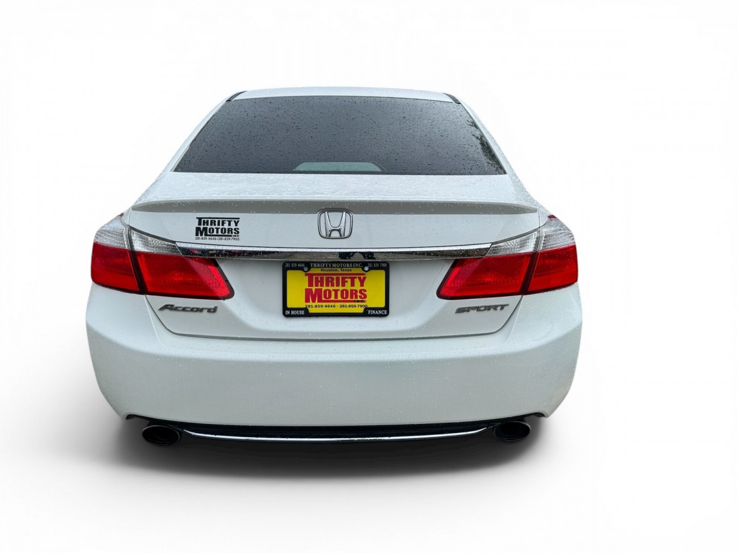2013 Honda Accord Sport Sedan CVT (1HGCR2F59DA) with an 2.4L L4 DOHC 16V engine, Continuously Variable Transmission transmission, located at 16710 Clay Rd., Houston, TX, 77084, (281) 859-7900, 29.834864, -95.656166- Photo#4