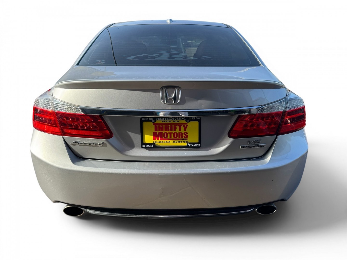 2014 Honda Accord Touring V6 Sedan (1HGCR3F94EA) with an 3.5L V6 SOHC 24V engine, 6-Speed Automatic transmission, located at 16710 Clay Rd., Houston, TX, 77084, (281) 859-7900, 29.834864, -95.656166- Photo#4