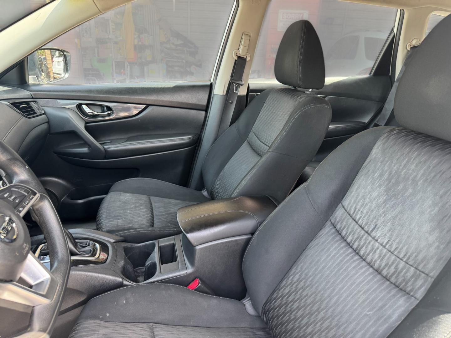 2017 Nissan Rogue S AWD (KNMAT2MV6HP) with an 2.5L L4 DOHC 16V engine, CVT transmission, located at 16710 Clay Rd., Houston, TX, 77084, (281) 859-7900, 29.834864, -95.656166- Photo#9