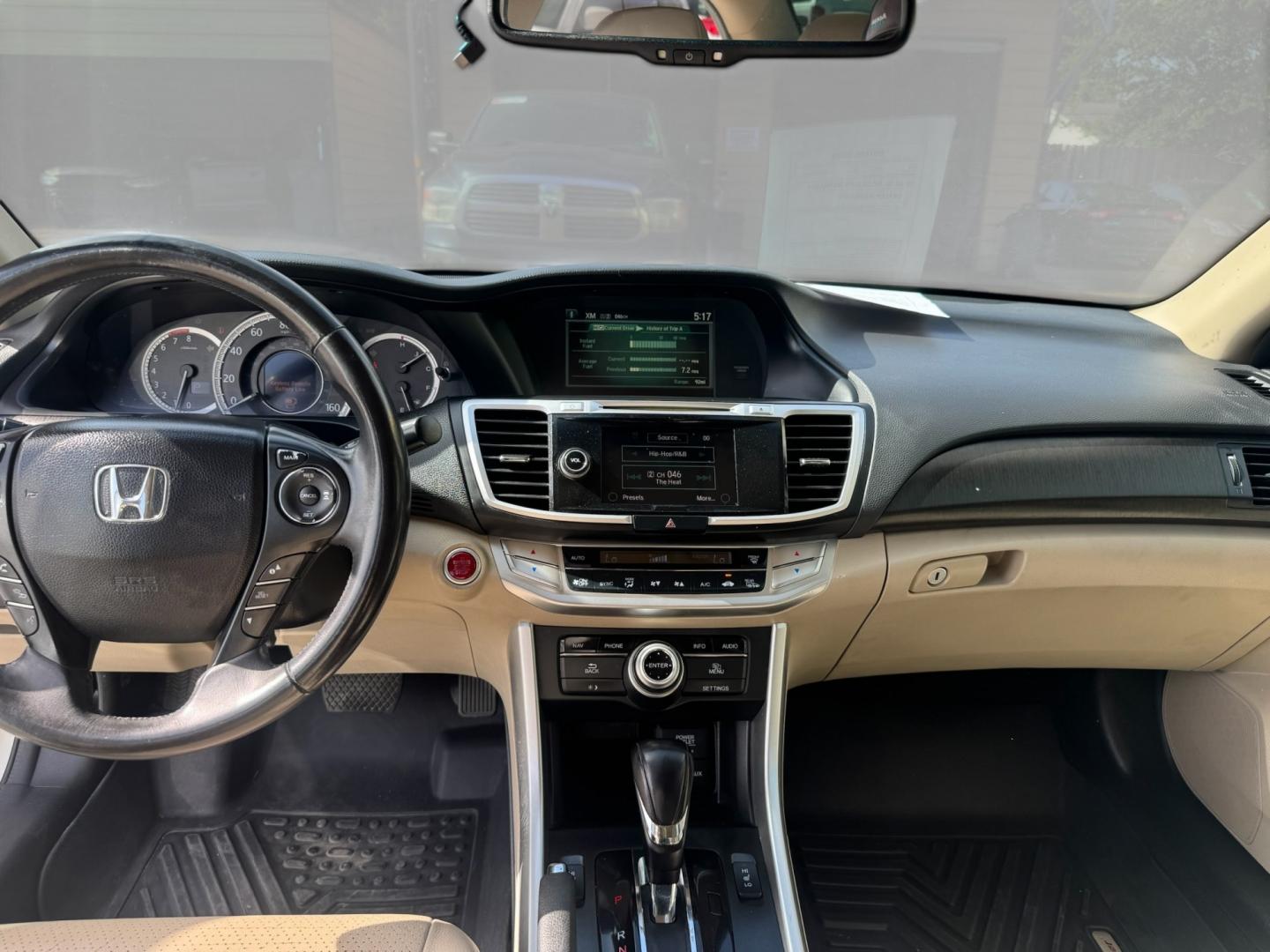 2013 Honda Accord Touring V6 Sedan (1HGCR3F93DA) with an 3.5L V6 SOHC 24V engine, 6-Speed Automatic transmission, located at 16710 Clay Rd., Houston, TX, 77084, (281) 859-7900, 29.834864, -95.656166- Photo#9