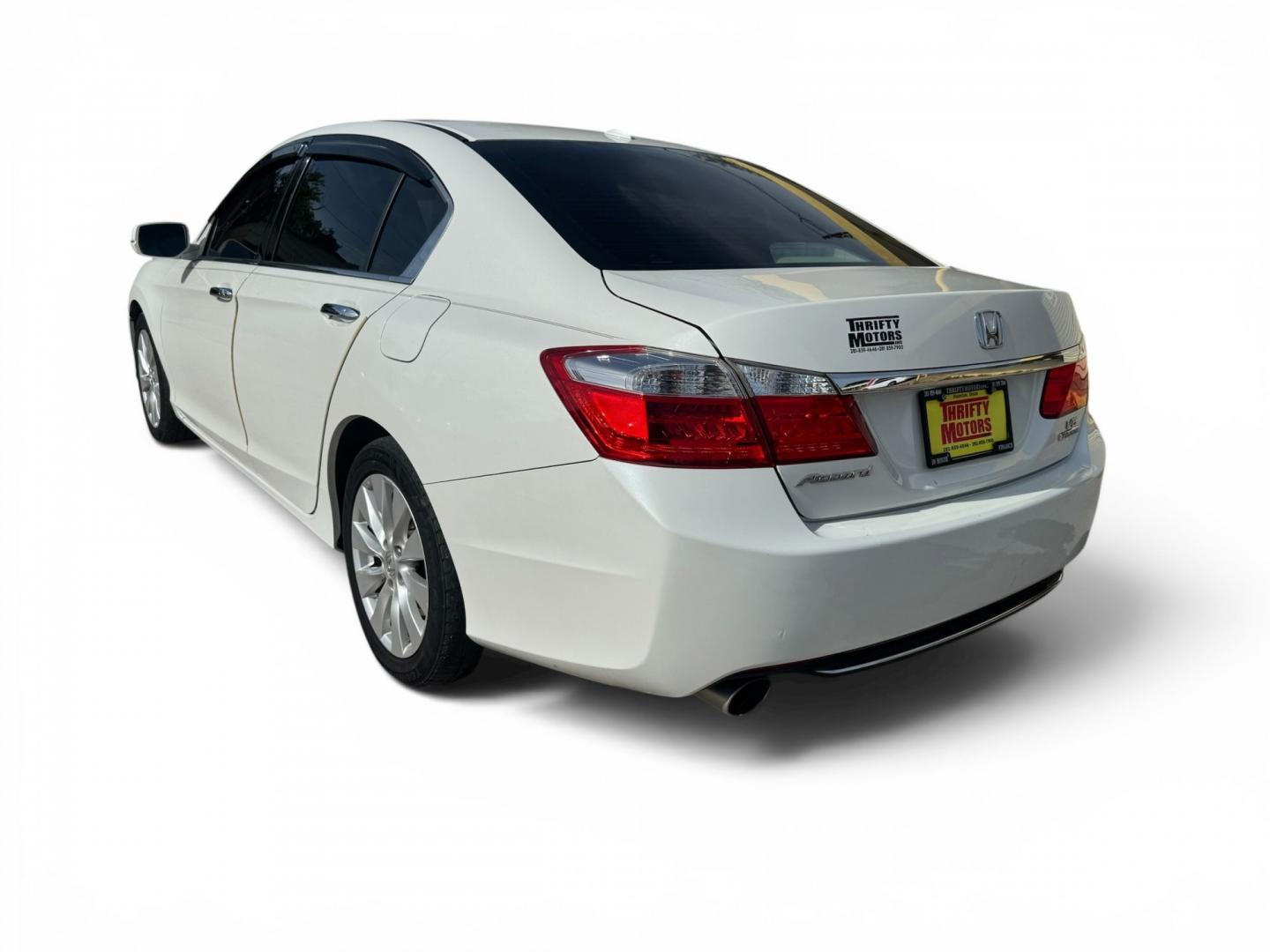 2013 Honda Accord Touring V6 Sedan (1HGCR3F93DA) with an 3.5L V6 SOHC 24V engine, 6-Speed Automatic transmission, located at 16710 Clay Rd., Houston, TX, 77084, (281) 859-7900, 29.834864, -95.656166- Photo#1