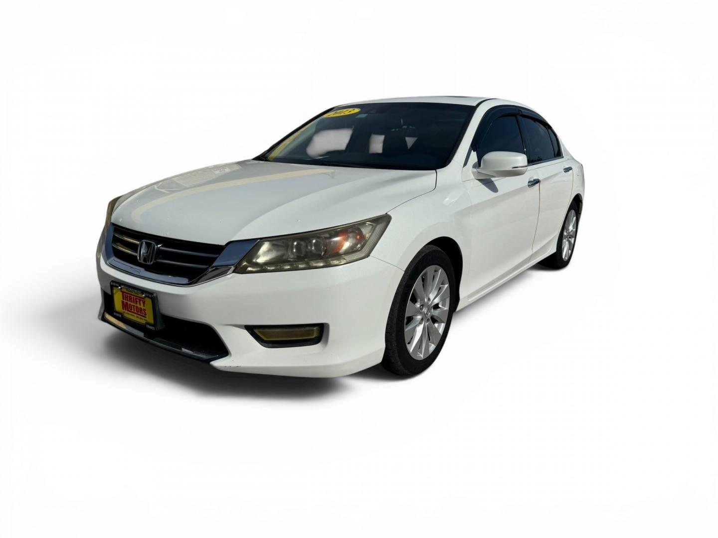 2013 Honda Accord Touring V6 Sedan (1HGCR3F93DA) with an 3.5L V6 SOHC 24V engine, 6-Speed Automatic transmission, located at 16710 Clay Rd., Houston, TX, 77084, (281) 859-7900, 29.834864, -95.656166- Photo#3