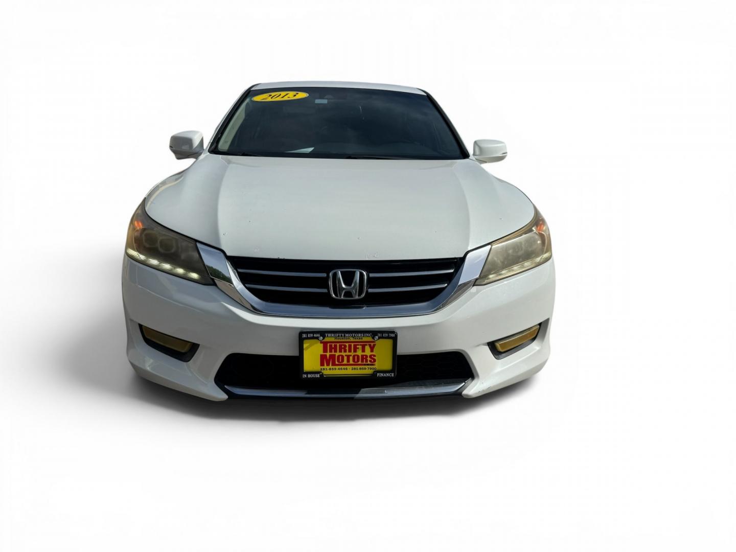 2013 Honda Accord Touring V6 Sedan (1HGCR3F93DA) with an 3.5L V6 SOHC 24V engine, 6-Speed Automatic transmission, located at 16710 Clay Rd., Houston, TX, 77084, (281) 859-7900, 29.834864, -95.656166- Photo#4