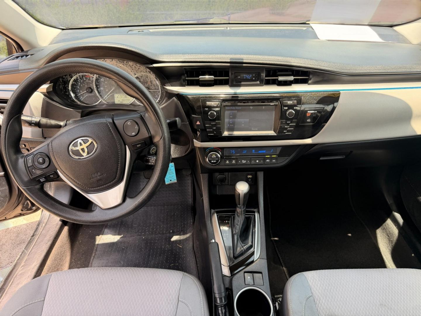 2014 Toyota Corolla L 4-Speed AT (2T1BURHE4EC) with an 1.8L L4 DOHC 16V engine, 4A transmission, located at 16710 Clay Rd., Houston, TX, 77084, (281) 859-7900, 29.834864, -95.656166- Photo#9