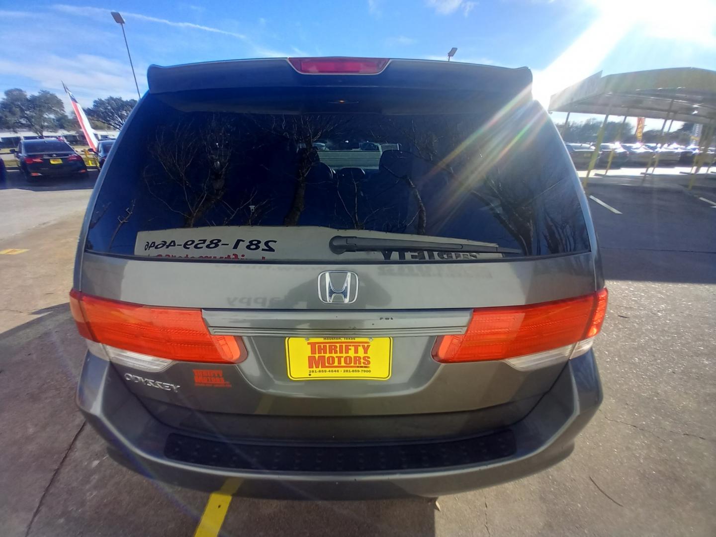 2008 Gray Honda Odyssey (5FNRL38648B) with an 3.5L V6 3.5L V6 engine, Automatic 5-Speed transmission, located at 16710 Clay Rd., Houston, TX, 77084, (281) 859-7900, 29.834864, -95.656166 - Photo#5