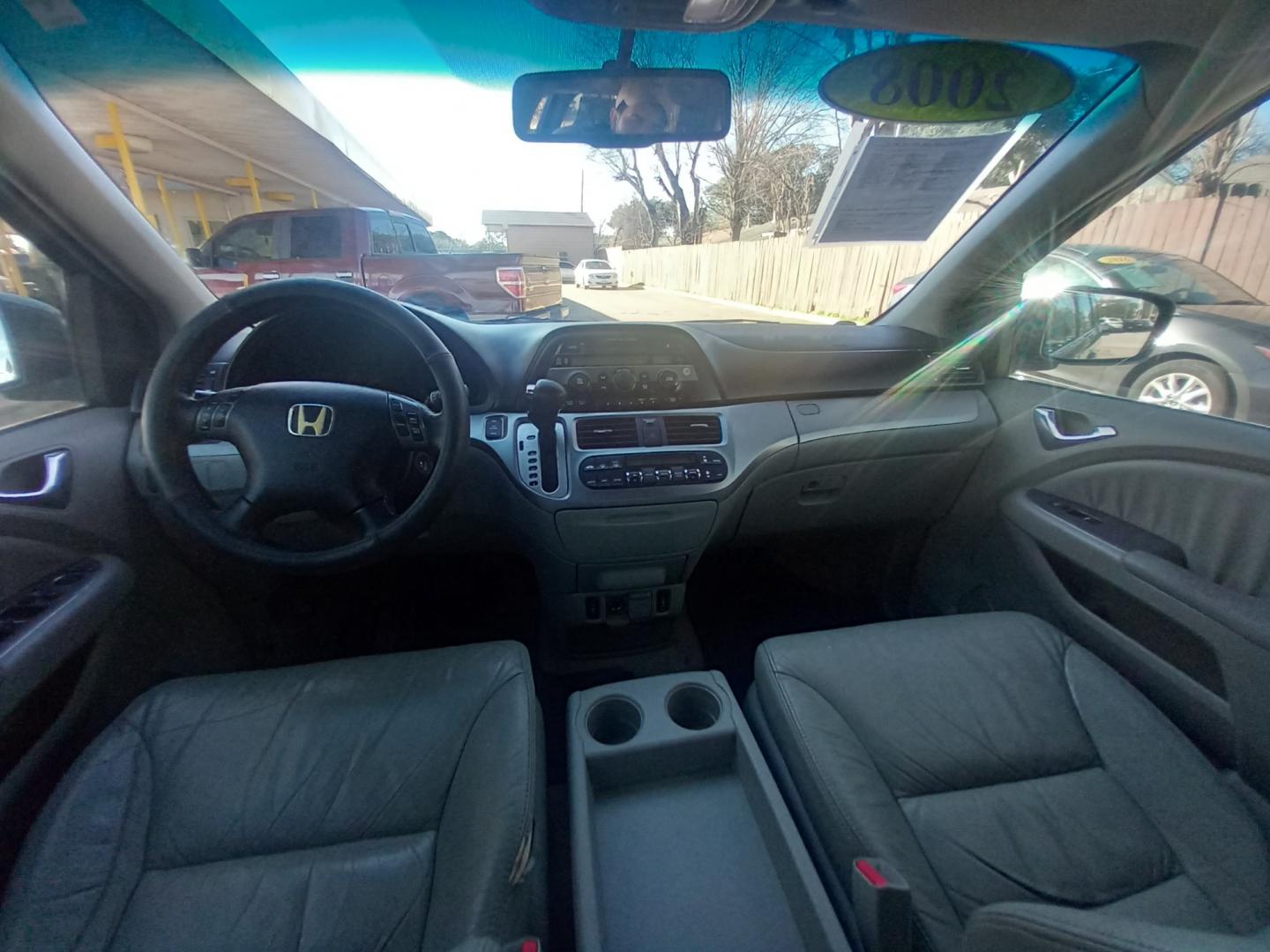 2008 Gray Honda Odyssey (5FNRL38648B) with an 3.5L V6 3.5L V6 engine, Automatic 5-Speed transmission, located at 16710 Clay Rd., Houston, TX, 77084, (281) 859-7900, 29.834864, -95.656166 - Photo#8