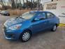 2017 Blue Mitsubishi Mirage G4 (ML32F3FJ5HH) with an 1.2L I3 1.2L I3 engine, Manual 5-Speed transmission, located at 16710 Clay Rd., Houston, TX, 77084, (281) 859-7900, 29.834864, -95.656166 - Low Down. Low Payments. - Photo#3