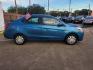 2017 Blue Mitsubishi Mirage G4 (ML32F3FJ5HH) with an 1.2L I3 1.2L I3 engine, Manual 5-Speed transmission, located at 16710 Clay Rd., Houston, TX, 77084, (281) 859-7900, 29.834864, -95.656166 - Low Down. Low Payments. - Photo#4