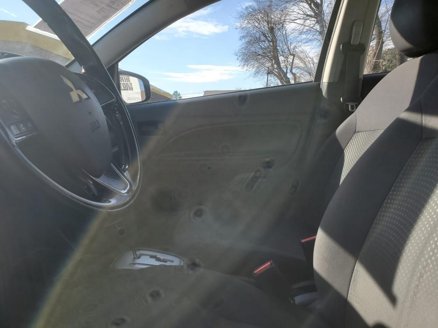 2017 Blue Mitsubishi Mirage G4 (ML32F3FJ5HH) with an 1.2L I3 1.2L I3 engine, Manual 5-Speed transmission, located at 16710 Clay Rd., Houston, TX, 77084, (281) 859-7900, 29.834864, -95.656166 - Low Down. Low Payments. - Photo#5