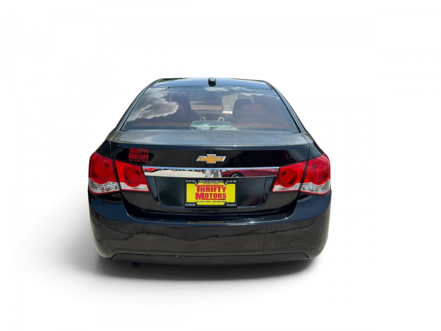 2015 Black Chevrolet Cruze (1G1PC5SB8F7) with an 1.4L I4 Turbocharger 1.4L I4 engine, Automatic 6-Speed transmission, located at 16710 Clay Rd., Houston, TX, 77084, (281) 859-7900, 29.834864, -95.656166- Photo#5