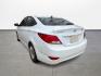2017 White /Gray Hyundai Accent SE 4-Door 6M (KMHCT4AE5HU) with an 1.6L L4 DOHC 16V engine, 6M transmission, located at 16710 Clay Rd., Houston, TX, 77084, (281) 859-7900, 29.834864, -95.656166 - Photo#6