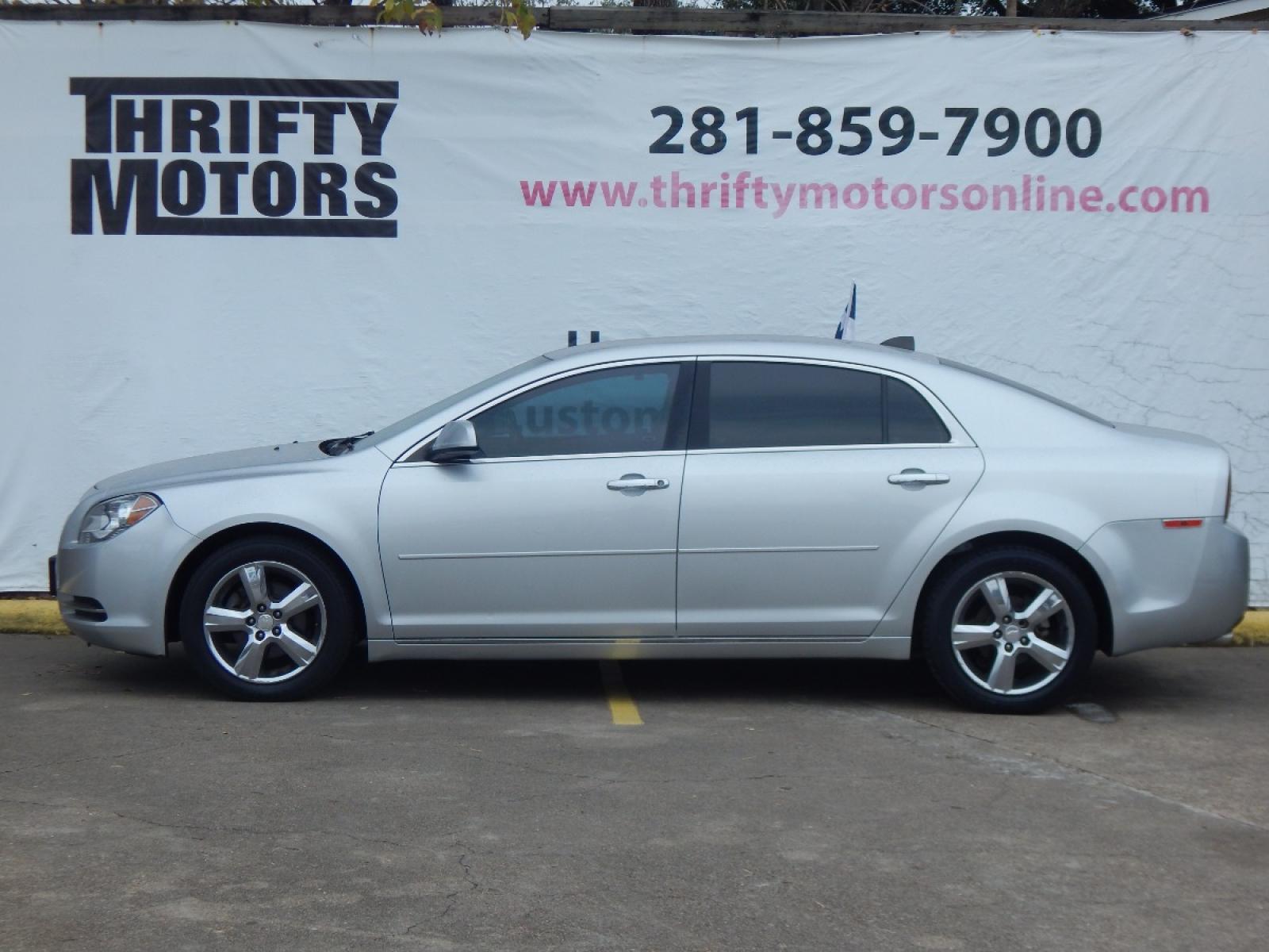 2012 Gray Chevrolet Malibu 2LT (1G1ZD5EU6CF) with an 2.4L L4 DOHC 16V FFV engine, 6-Speed Automatic transmission, located at 16710 Clay Rd., Houston, TX, 77084, (281) 859-7900, 29.834864, -95.656166 - Photo #0