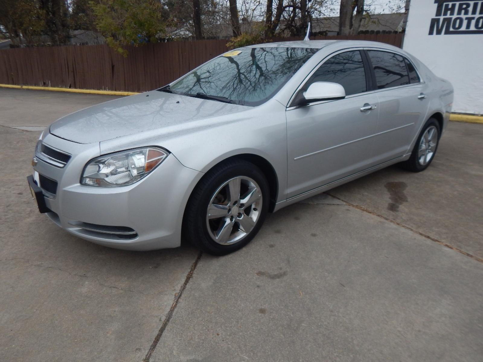 2012 Gray Chevrolet Malibu 2LT (1G1ZD5EU6CF) with an 2.4L L4 DOHC 16V FFV engine, 6-Speed Automatic transmission, located at 16710 Clay Rd., Houston, TX, 77084, (281) 859-7900, 29.834864, -95.656166 - Low Down. Low Payments - Photo #1