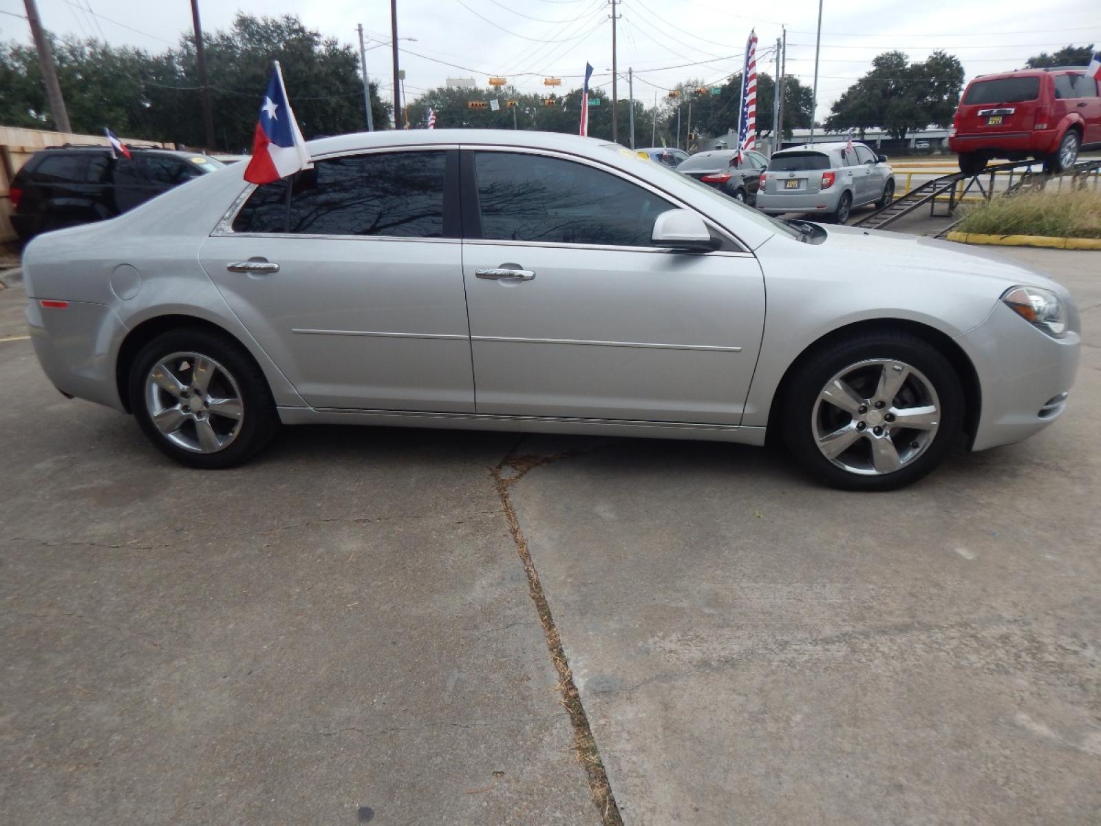 2012 Gray Chevrolet Malibu 2LT (1G1ZD5EU6CF) with an 2.4L L4 DOHC 16V FFV engine, 6-Speed Automatic transmission, located at 16710 Clay Rd., Houston, TX, 77084, (281) 859-7900, 29.834864, -95.656166 - Low Down. Low Payments - Photo #3