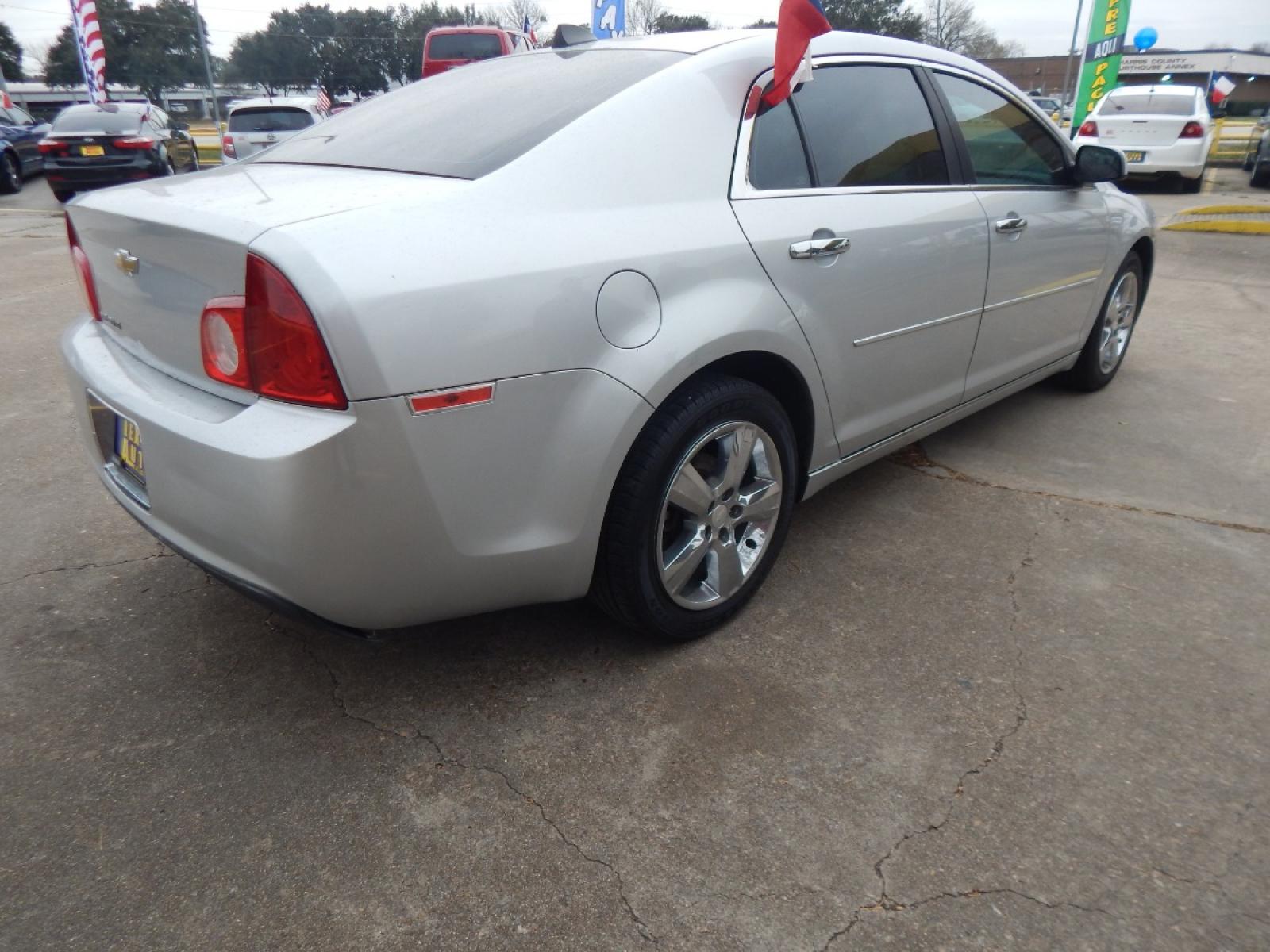 2012 Gray Chevrolet Malibu 2LT (1G1ZD5EU6CF) with an 2.4L L4 DOHC 16V FFV engine, 6-Speed Automatic transmission, located at 16710 Clay Rd., Houston, TX, 77084, (281) 859-7900, 29.834864, -95.656166 - Low Down. Low Payments - Photo #4