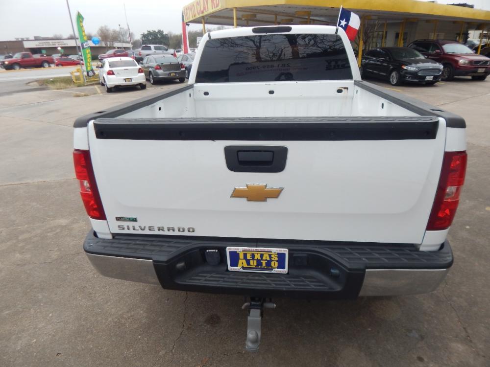 2012 White Chevrolet Silverado 1500 Work Truck Ext. Cab 4WD (1GCRKPEA6CZ) with an 4.8L V8 OHV 16V engine, 4-Speed Automatic transmission, located at 16710 Clay Rd., Houston, TX, 77084, (281) 859-7900, 29.834864, -95.656166 - Photo #6